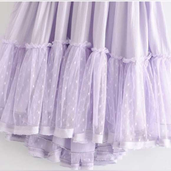 NWT Bohemian Lilac Halter Mini Dress - Picture 5 of 6